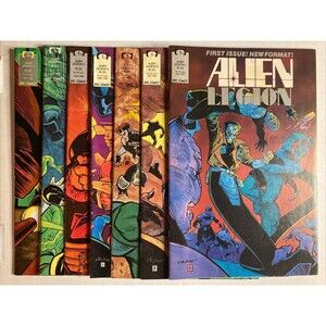 Alien Legion, Vol. 2 (1987) Epic Comic Book Set 1-7